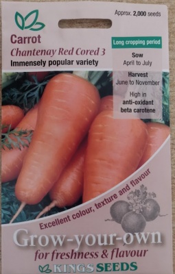 Carrot  Chantenay Red Cored