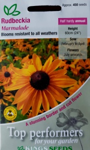 Rudbeckia 'Marmalade' seeds